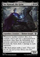 Syr Konrad, the Grim - 141 - NM - Commander: Murders at Karlov Manor - MTG