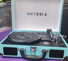 Victrola Vintage 3Speed Bluetooth Portable Suitcase Record Player VSC-550BT