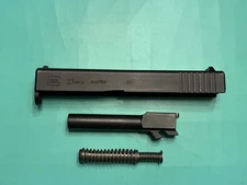 USED OEM GLOCK 23 GEN 4 COMPLETE SLIDE BARREL GUIDE ROD SPRING BLACK .40