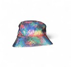 Women’s Handmade Tie-Dye Bucket Hat Multicolor One Size Casual Travel Style — photo 2