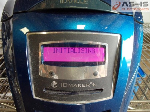 *AS IS* IDVILLE IDMAKER+ Thermal Color ID Card Printer - Afbeelding 2 van 11