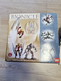 LEGO Bionicle Lhikan Kikanalo 8811 Metru Nui Toa of Fire with Box Instructions