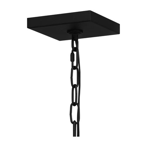 Quoizel MCL1508 McAlister 8"W Mini Pendant - Black - Picture 2 of 7