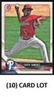 (10) CARD LOT - 2018 Bowman Draft  #BD-75 Sixto Sanchez