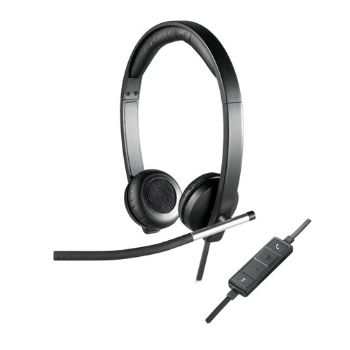 Logitech USB Headset Stereo H650e Wired Black Headset