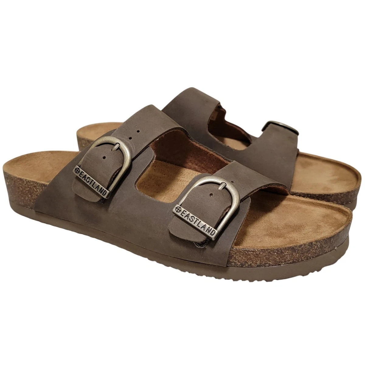 Leather Slides Sandals for Men for sale | eBay