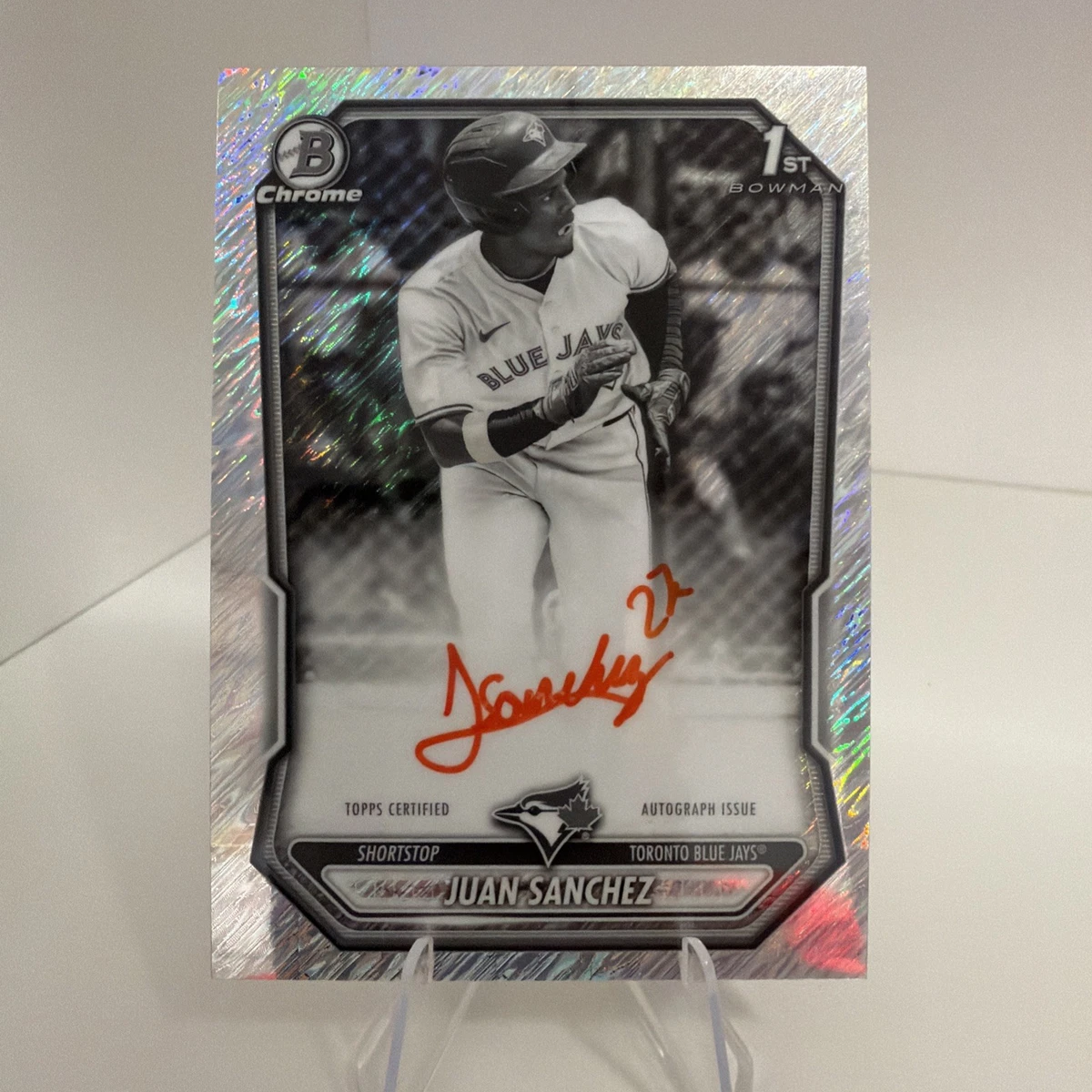Bowman Toronto Blue Jays Baseball Autographed Sports Trading Cards
