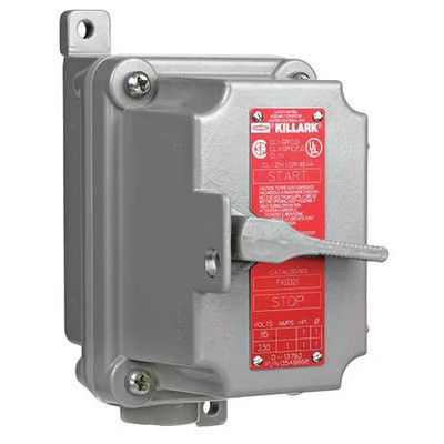 Hubbell Killark Fxs-51C Tumbler Switch, 120/277Vac