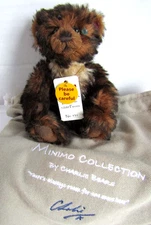 Charlie Bears 6.5" Minimo Mohair  DEC THE HALLS w/ Bag LE 1200 Christmas