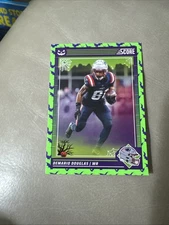 a Demario Douglas 2024 Score a Treat Green Bats #194 Patriots