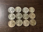 1955 D Washington Quarters lot of 12 coins #42
