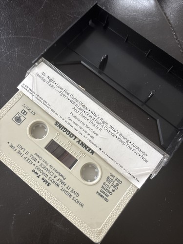 Kenny Loggins- Keep The Fire (Cassette Tape) Tested - Picture 2 of 2