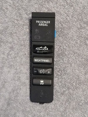 07-11  SAAB 9-3 Convertible ESP Roof Switch Night Panel 12763715 OEM Good