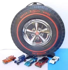 1960s HOT WHEELS REDLINE RALLY CASE w BUGEYE FLEETSIDE NOMAD PADDY WAGON J CAR