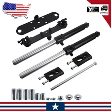 Mini Bike 7/8 Handlebar Risers Front Fork Suspension Kit For Motovox MBX10 MBX11