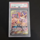 Pokemon Card - Charizard & Braixen GX SM230 Tag Team Holo Rare Promo - PSA 10