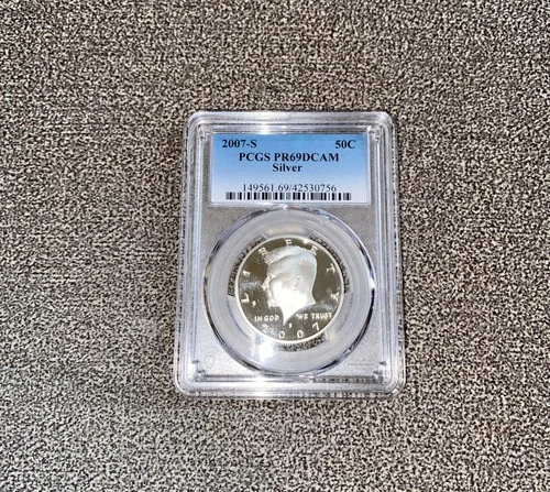A JFK investment-2007 PCGS graded PR69 SILVER DCAM