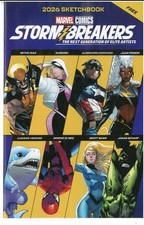 2026 Stormbreakers Sketchbook Marvel Comics Elite Artists! 2026 Stormbreakers Sketchbook Marvel Comics Elite Artists!