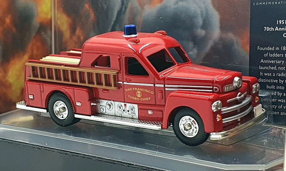 Corgi Appx 10cm Long Diecast CS90012 - 1951 Seagrave Sedan Pumper San Francisco - Image 2 of 4
