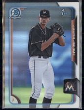2015 Bowman Draft - Chrome Justin Jacome #162 Refractor (RC)