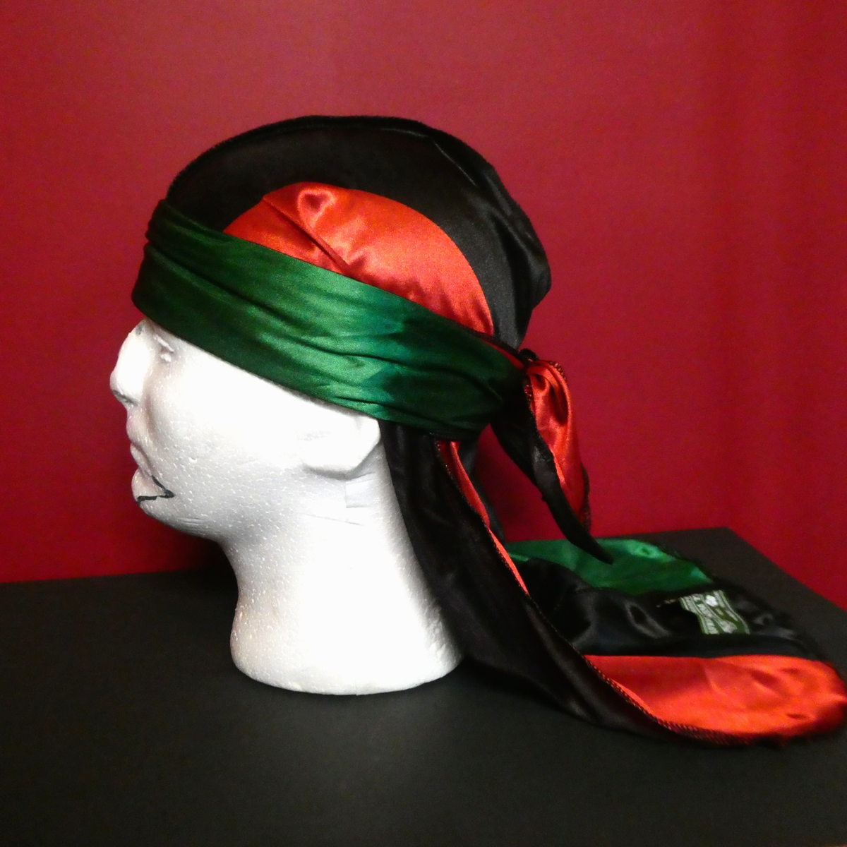 Denim Tears Black/Green/Red Durag 2-Pack | eBay