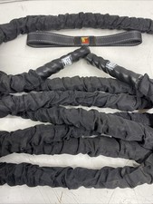 VEVOR Battle Rope 1.5" 30Ft Gym Workout Strength Training Exercise Fitness Rope