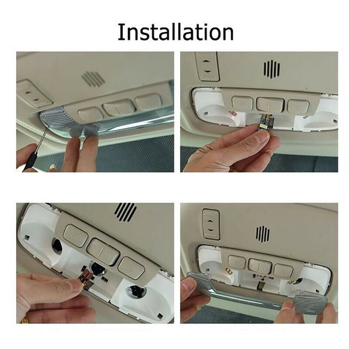 23Pcs Car Interior White LED Light Bulb Dome Trunk Door Replacement Lamp Kit - Picture 13 of 13