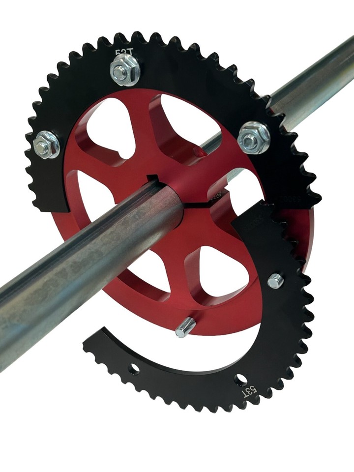 Go Kart & Mini Bike Racing Sprocket Hub for 1 Inch Axles. Black eBay