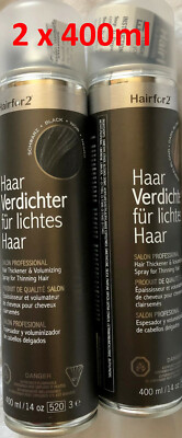 Doppel-Jumbo  Hairfor2 2x 400ml dunkelbraun