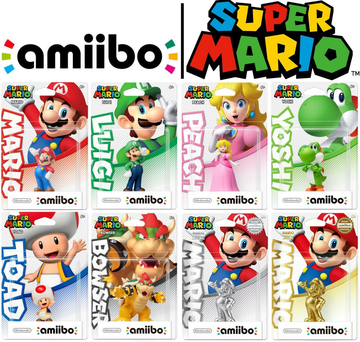 NINTENDO AMIIBOS MARIO PARTY SERIES NA US VERSION ORIGINAL FIRST
