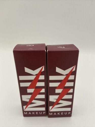 (2)Milk Makeup Electric Glossy Lip Plumper - Lola - .3 fl oz 9mL