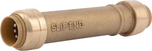 SharkBite 1/2 Inch Slip Coupling, Push to Connect Brass Plumbing Fitting, PEX Pi - Bild 2 von 6