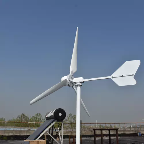 5000W 3Blätter Windkraftanlage 48V 220V 380V Windturbine Kits Grid Windgenerator - Bild 12 von 20
