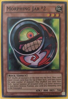 YuGiOh Morphing Jar #2 Super Rare LCYW-EN240