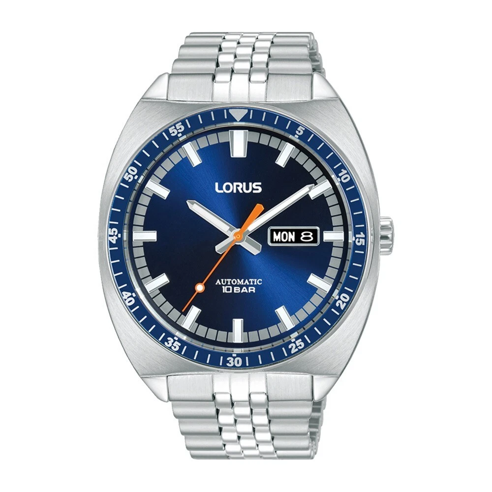 Lorus RM311JX9 Orologio Uomo Al Quarzo – Cassa Acciaio, Cinturino In Metallo, Impermeabile 10 Bar, Quadrante Blu - 5