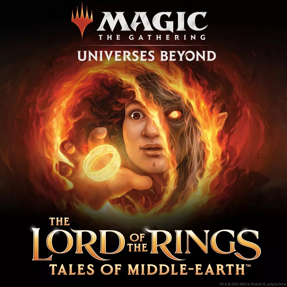 Magic: The Gathering's most breathtaking Lord of the Rings scene mixes up  two of its biggest characters