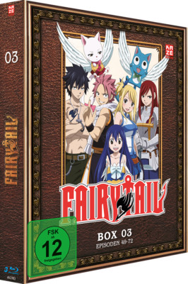 Fairy Tail - TV Serie - Box 3 - Episoden 49-72 - Blu-Ray - NEU