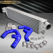 Twin Turbo Mount Intercooler Fit For VW Golf MK5 MK6 GTI FSI Jetta 2.0T Audi A3