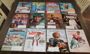 Lot of 12 Sports Illustrated 2023 Mixed Magazines