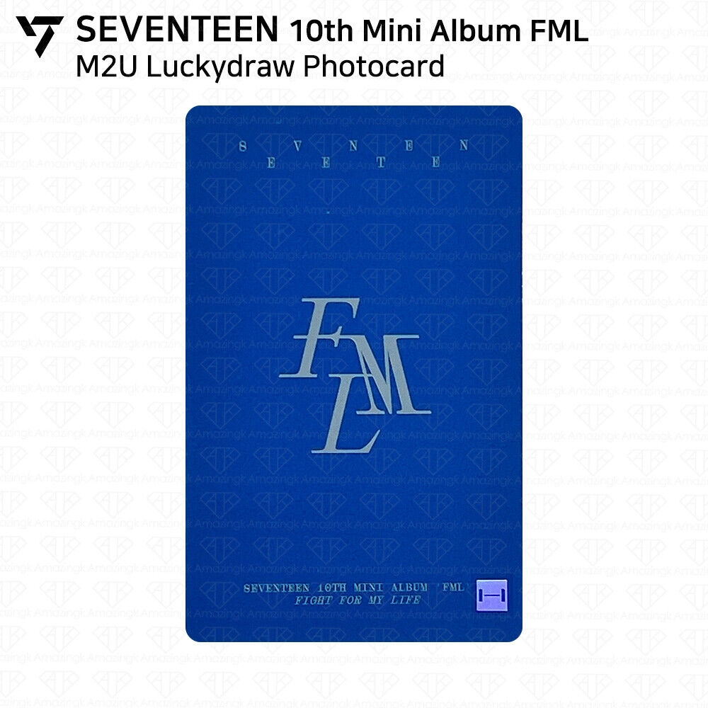 Seventeen 10th Mini Album FML Lucky Draw Photocard M2U PS SW Seventeen 10th Mini Album FML Lucky Draw Photocard M2U PS SW