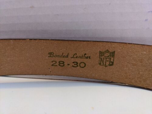 Vintage Oakland Raiders Belt With Buckle Lee 1978 NFL Properties Size 28 - 30 - Picture 4 of 9