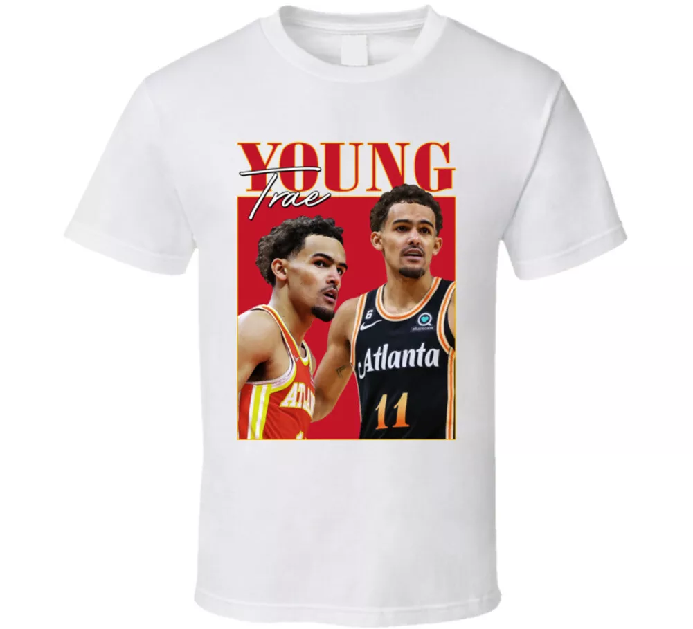 Atlanta Hawks Trae Young Basketball Men/Women Cotton T-Shirt
