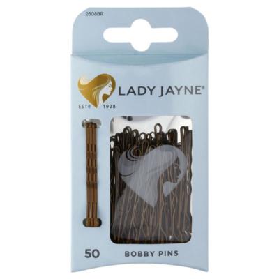 Lady Jayne Bobby Pin Brown 4.5cm 50 Cushion Tip Wave Contour Technology 2608BR