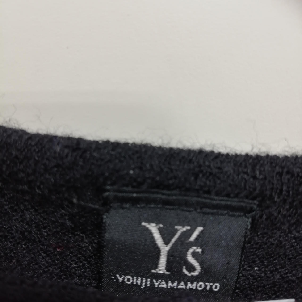 SAINT LAURENT Top a maniche nere Yohji Yamamoto Y'S L taglia L