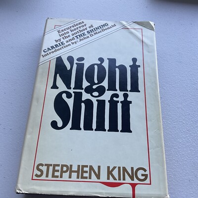 Night Shift by Stephen King, Book Club Edition, Doubleday, HCDJ 1978