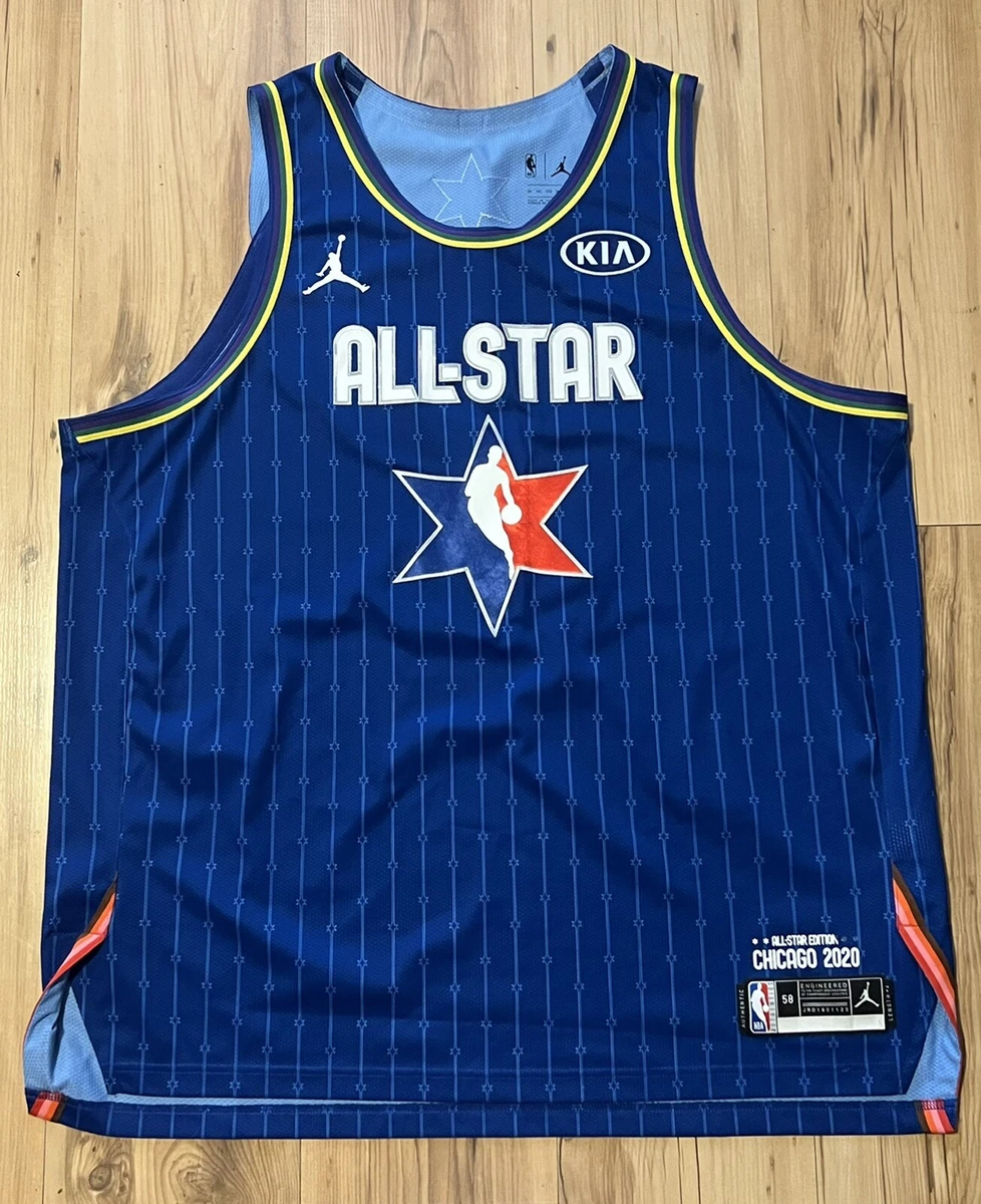 Nike Devin Booker 2020 NBA All Star Authentic Jersey Mens 3XL 58 Phoenix Suns