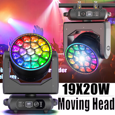 RGBW LED Strahl Fokussierung Moving Head Licht Mit Farblichtleiste dj Lampe Show