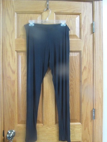 CUDDL DUDS Climate Smart Leggings sz L Large (14-16) Layers Black