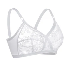 See Through Adult Lady Bras Wireless Brassiere Unpadded Sexy Lingerie Underwear