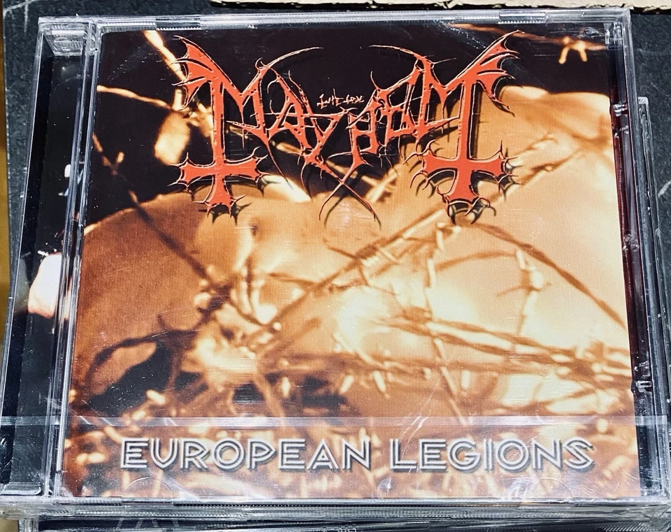 Mayhem “European Legions” 2001 • NEW & SEALED • Darkthrone Immortal Gorgoroth 